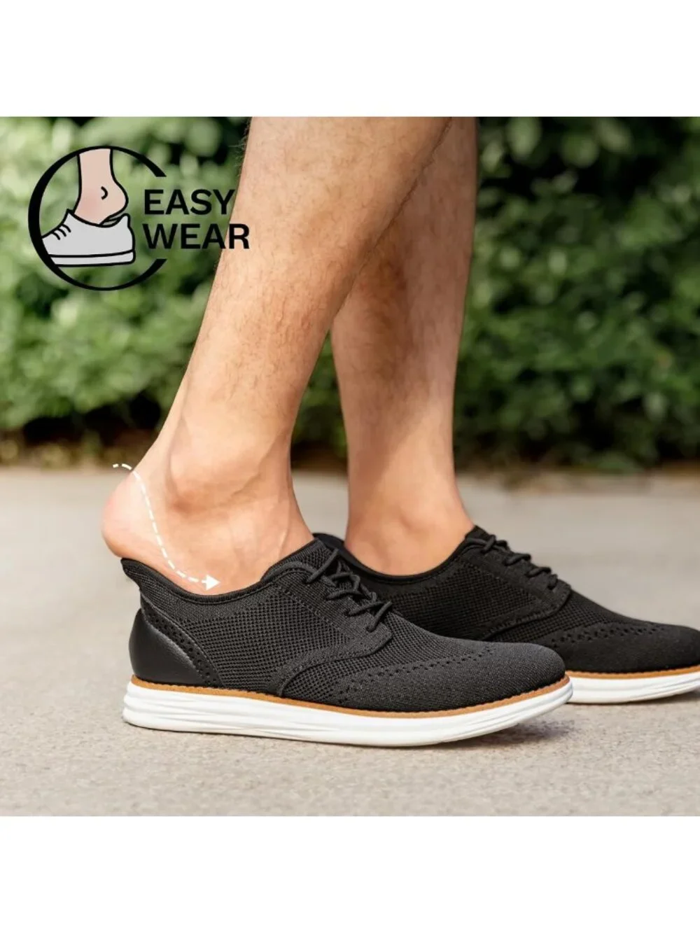 Men's KnitFlex Craft Mesh Oxfords Sneakers - Lightweight, Breathable, Stylish
